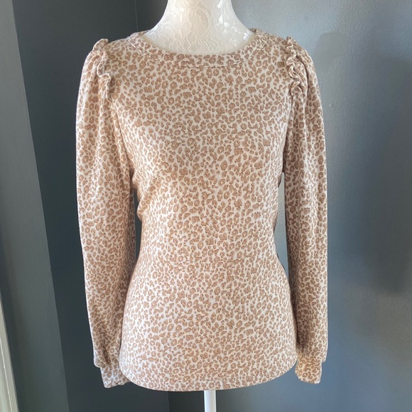 Banana Republic Tops - Banana Republic Animal Print Sweater